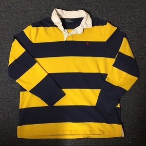 MEN’S VINTAGE POLO RALPH LAUREN STRIPED RUGBY